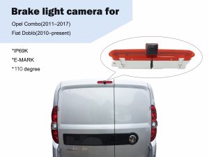 vehículo opel combo y la cámara de vision trasera arriba separada para fiat doblo 2010 y opel 2011-2017