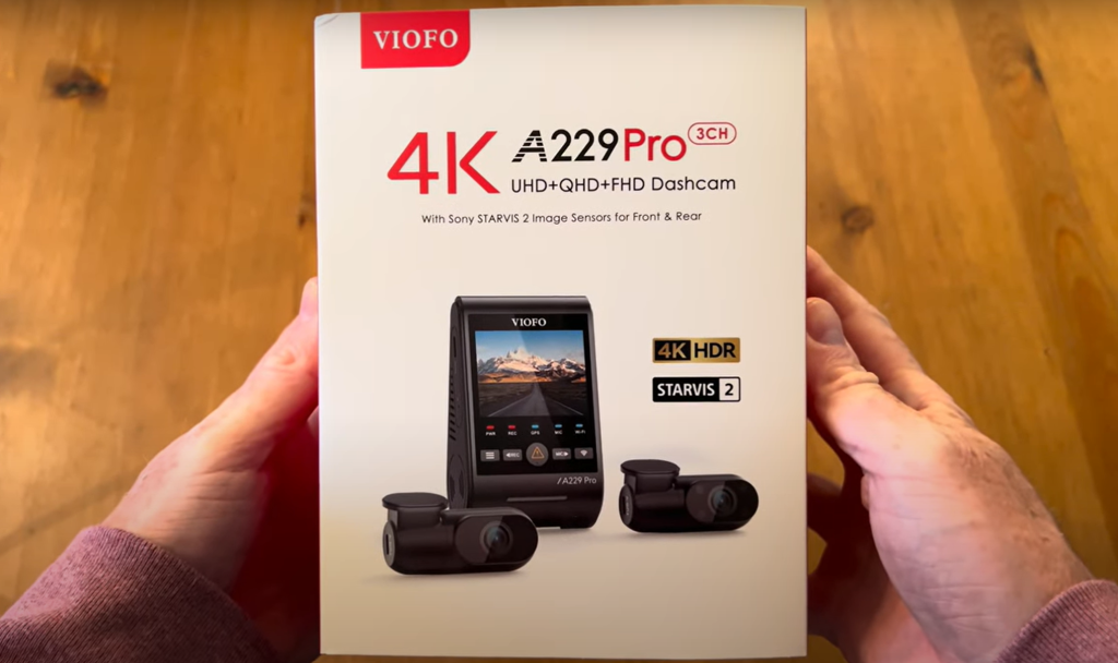 Cámara modelo A229 PRO 3CH marca Viofo