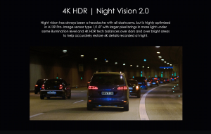 VIOFO Dashcam A139 Pro 3CH.4K HDR Visión nocturna
