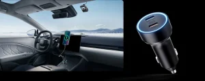 VIOFO Dashcam A329T 3CH.Cargador de coche dual tipo C