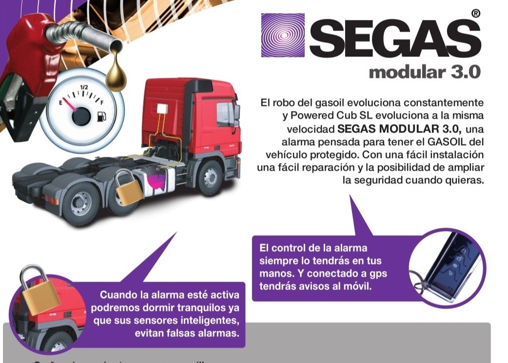 antirrobo gasolina para camiones-SEGAS