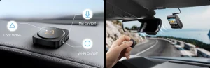 Dashcam VIOFO A329T 3CH control remoto bluetooth opcional
