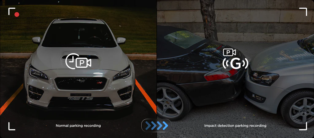 sistemas seguridad vehicular modo aarcaiento con detección de movimiento